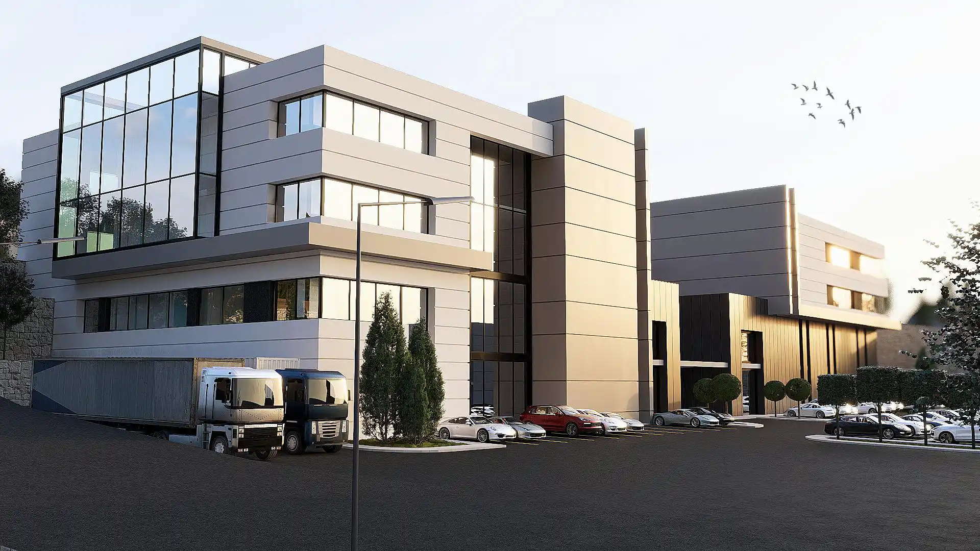 Jezzine Technology Park project rendering