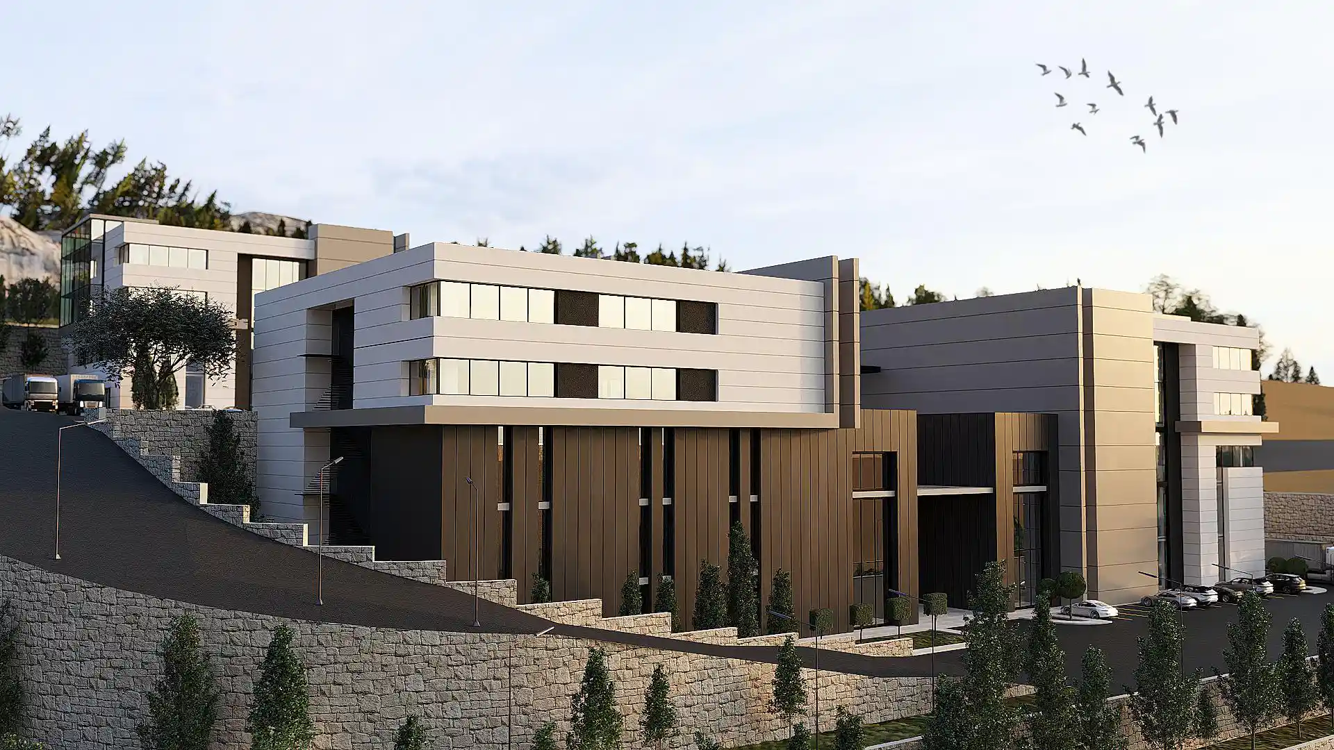 Jezzine Technology Park site rendering