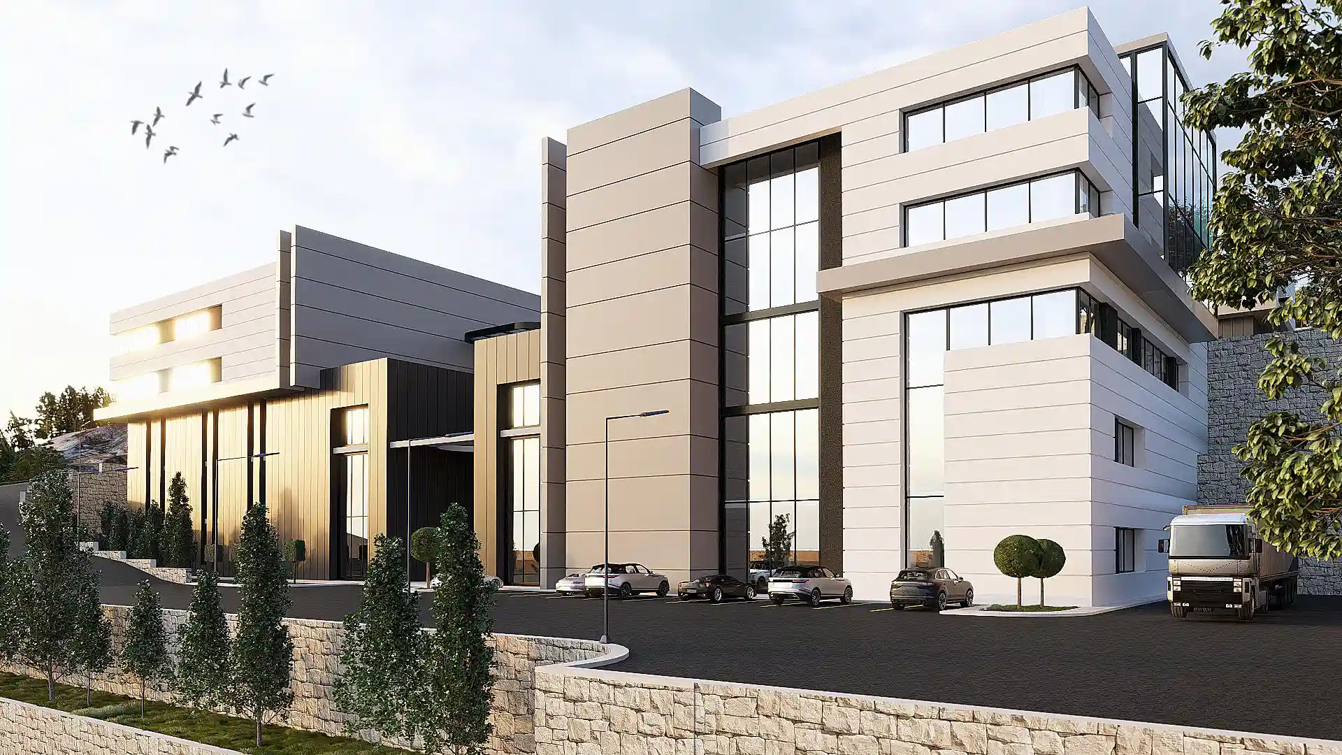 Jezzine Technology Park masterplan view