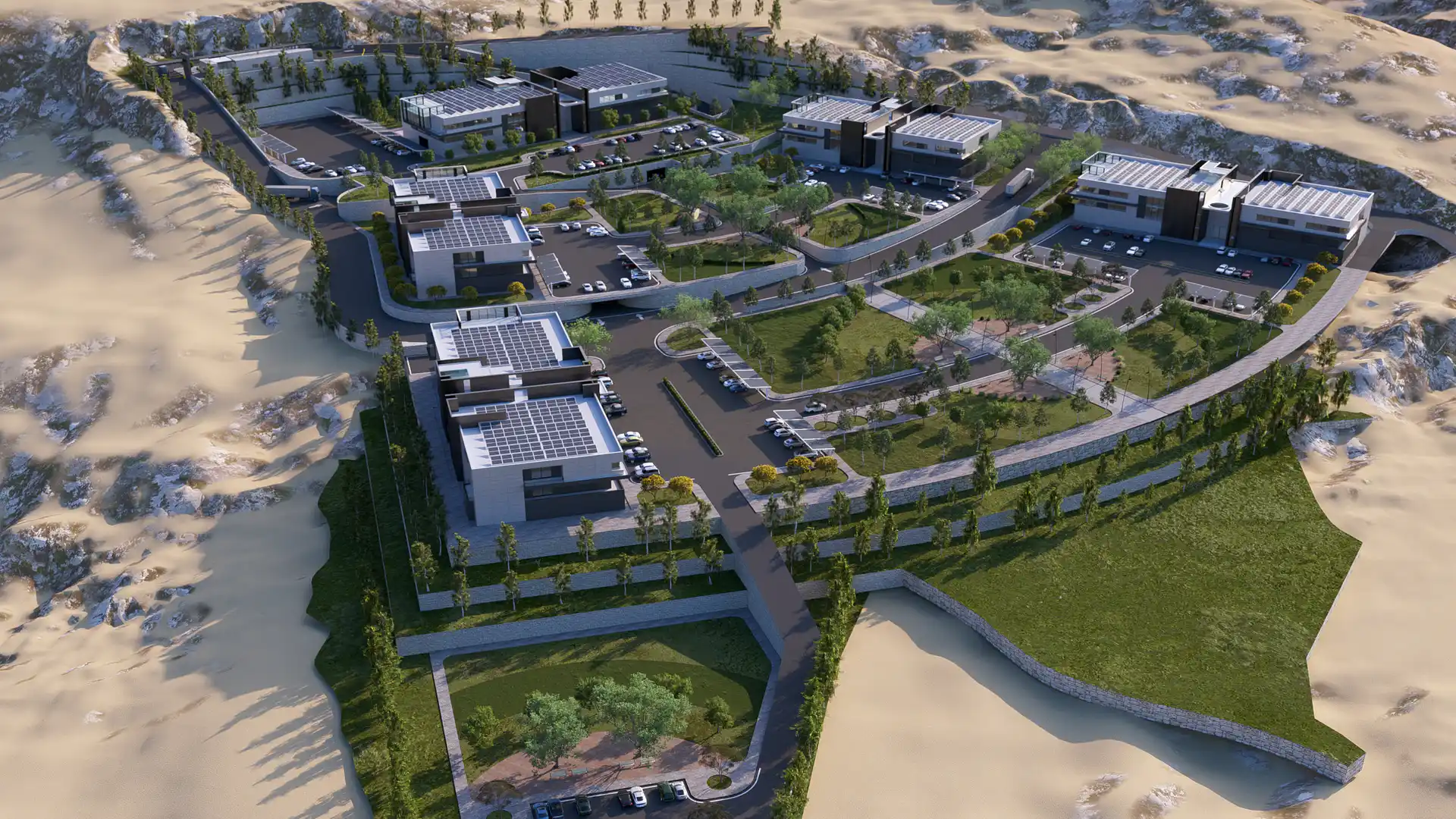 Koura Technology Park architectural rendering