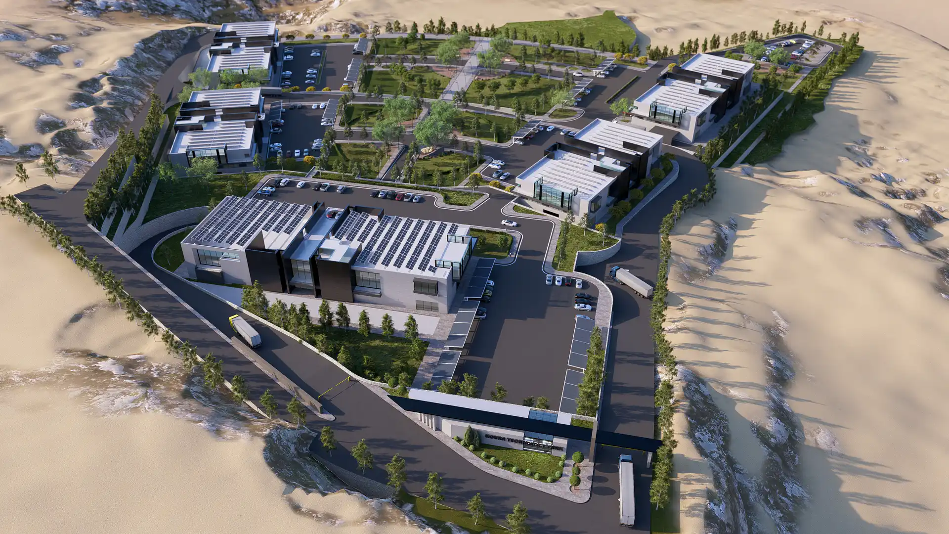 Koura Technology Park development rendering