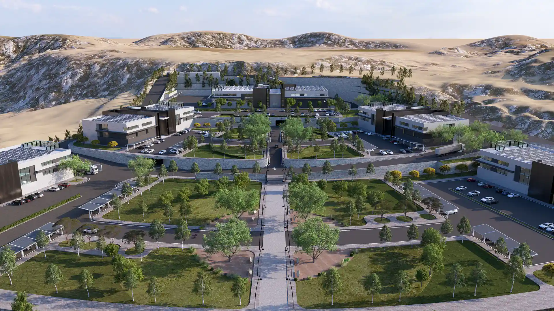 Koura Technology Park aerial view