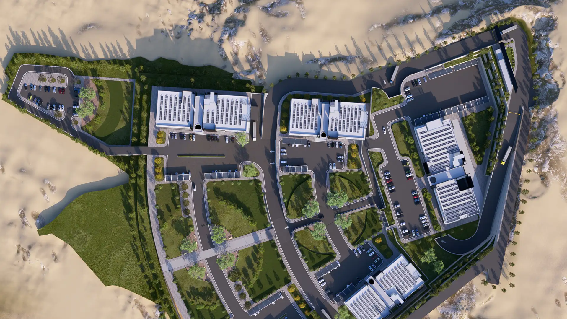 Koura Technology Park facility rendering