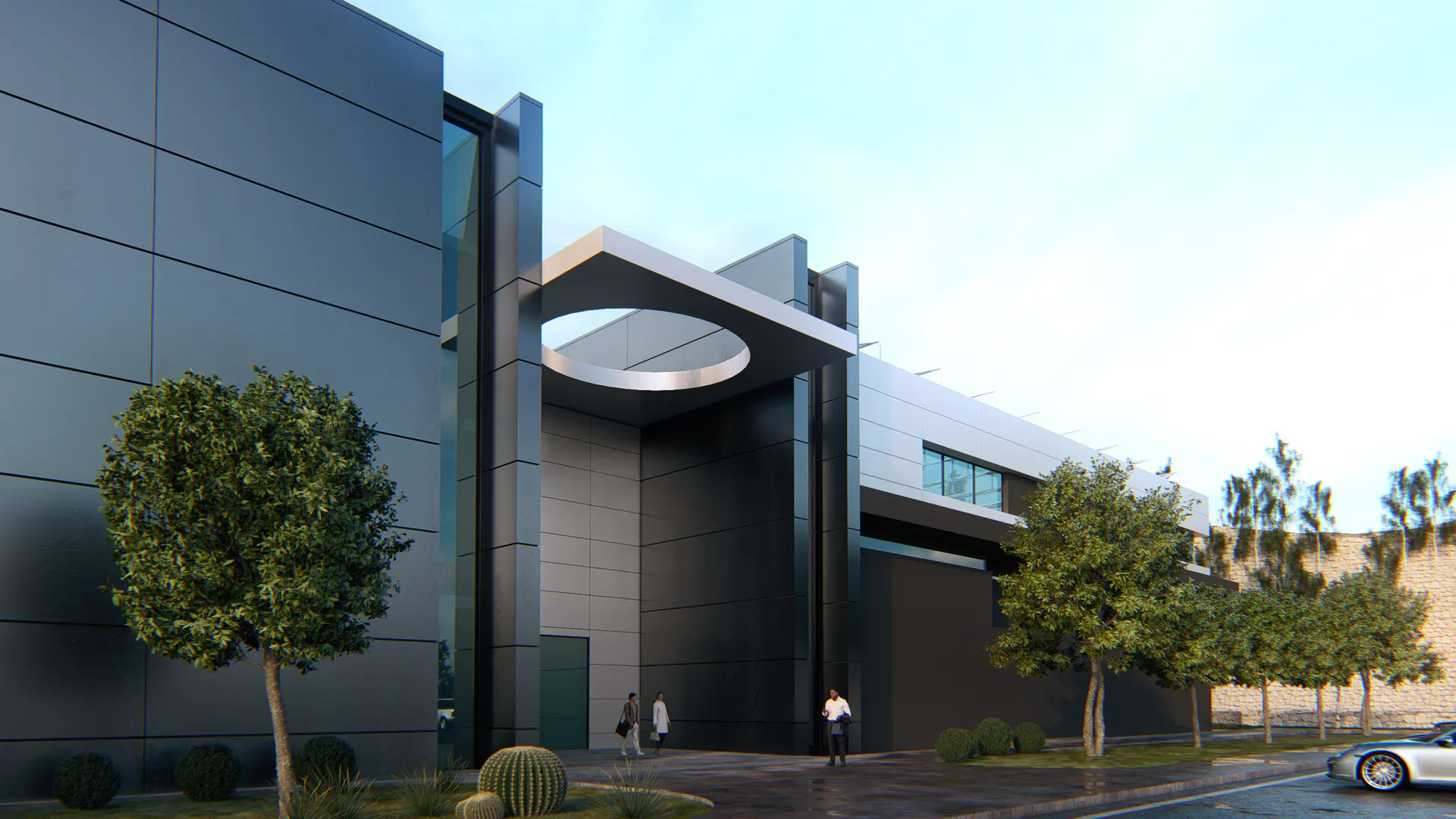 Koura Technology Park exterior rendering